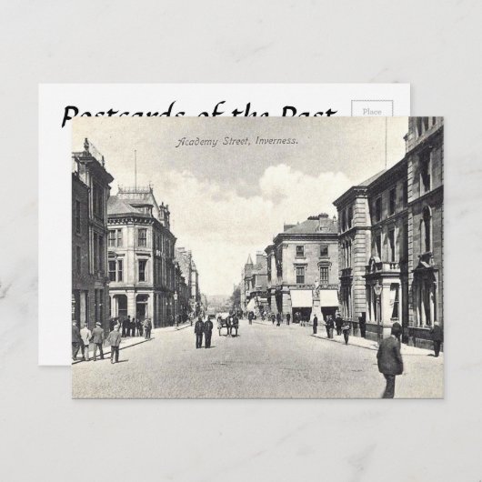 Ancienne carte postale - Inverness, Écosse (Devant / Derrière)