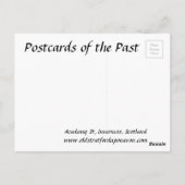 Ancienne carte postale - Inverness, Écosse (Dos)