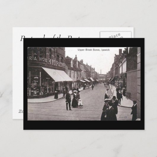 Ancienne Carte Postale - Ipswich, Suffolk (Devant / Derrière)