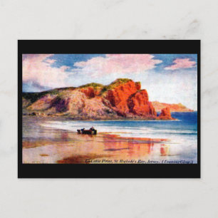 Ancienne carte postale - Jersey, Îles Anglo-Norman