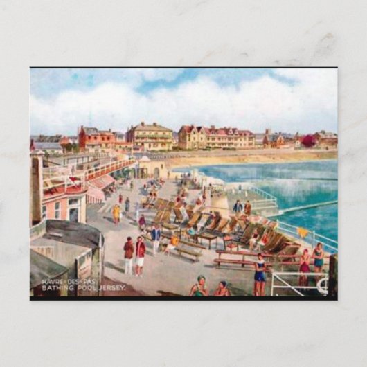 Ancienne carte postale - Jersey, îles Channel (Devant)