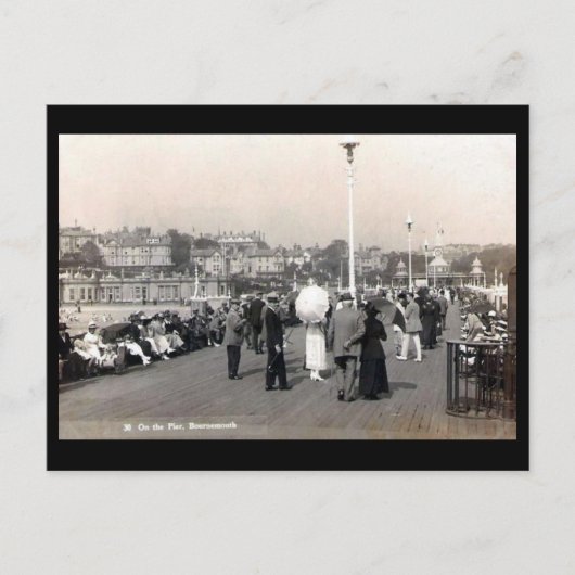 Ancienne carte postale - Jetée de la Bouche de deu (Devant)