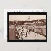 Ancienne carte postale - Jetée de la Bouche de deu (Devant / Derrière)