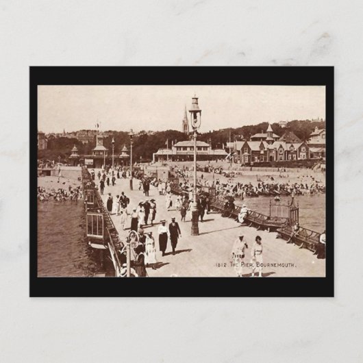 Ancienne carte postale - Jetée de la Bouche de deu (Devant)