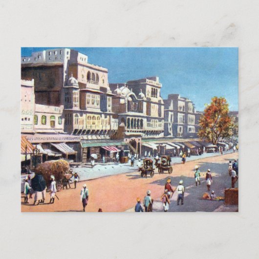 Ancienne carte postale - Jeypore, Inde (Devant)