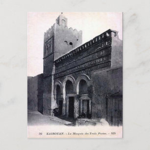 Ancienne carte postale - Kairouan, Tunisie