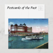 Ancienne carte postale - Karlsruhe, Allemagne (Devant / Derrière)