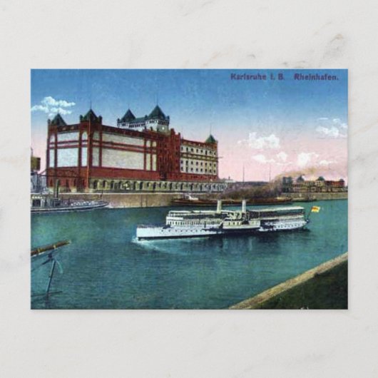 Ancienne carte postale - Karlsruhe, Allemagne (Devant)
