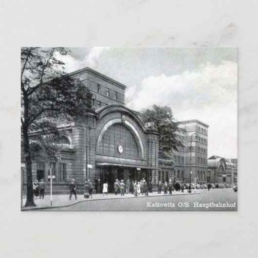 Ancienne carte postale - Katowice, Pologne (Devant)