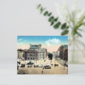 Ancienne carte postale - Katowice, Pologne (Debout devant)