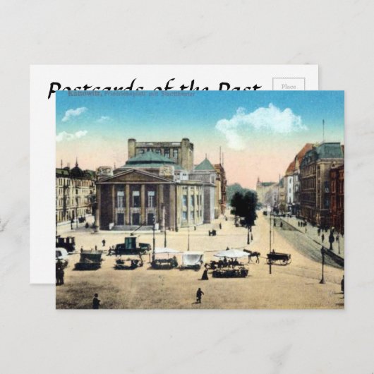 Ancienne carte postale - Katowice, Pologne (Devant / Derrière)