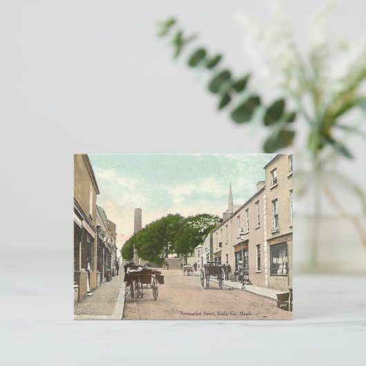 Ancienne carte postale - Kells, Co Meath, Irlande (Debout devant)