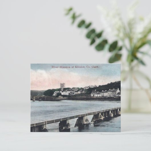 Ancienne carte postale - Killaloe, Co Clare, Irlan (Debout devant)