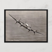 Ancienne carte postale - KLM Super Constellation (Devant)