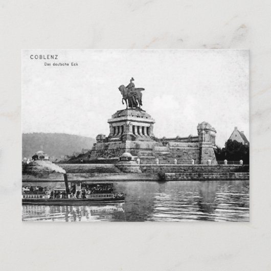 Ancienne carte postale - Koblenz, Allemagne (Devant)