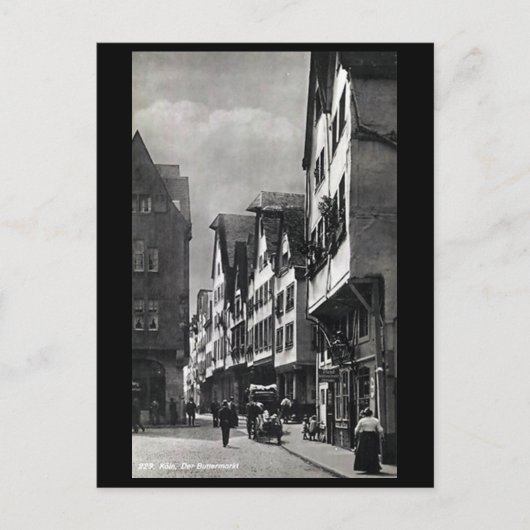 Ancienne carte postale - Koln/Cologne, Buttermarkt (Devant)