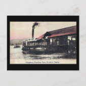Ancienne carte postale - Kowloon Ferry, Hong Kong (Devant)