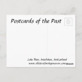 Ancienne carte postale - Lac Thun, Interlaken, Sui (Dos)