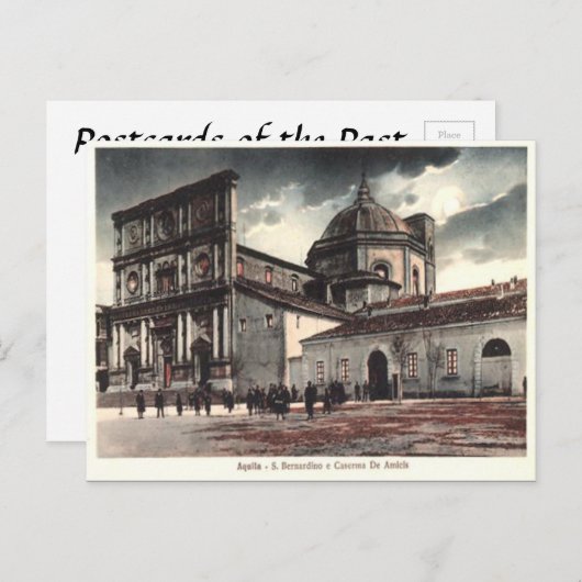 Ancienne carte postale - L'Aquila, Abruzzes, Itali (Devant / Derrière)