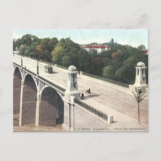 Ancienne carte postale - Lausanne, Suisse (Devant)