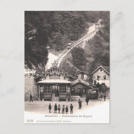 Ancienne carte postale - Lausanne, Suisse (Devant)