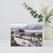 Ancienne carte postale - Lausanne, Suisse (Debout devant)
