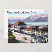 Ancienne carte postale - Lausanne, Suisse (Devant / Derrière)