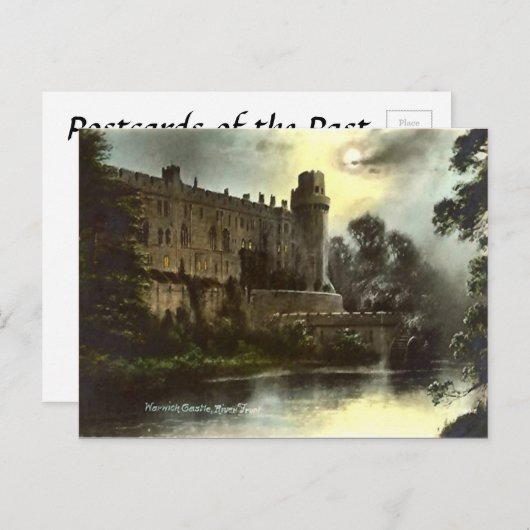 Ancienne Carte Postale - Le Château, Warwick (Devant / Derrière)