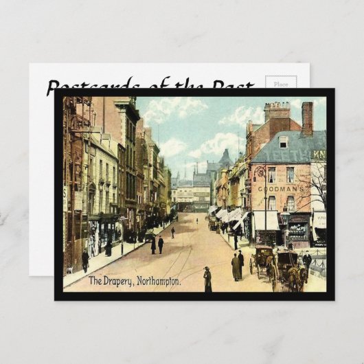 Ancienne Carte Postale - Le Drapery, Northampton (Devant / Derrière)