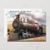 Ancienne Carte Postale - Le "Katy Flyer". (Devant / Derrière)