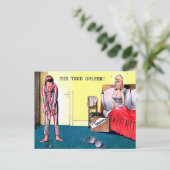 Ancienne Carte Postale - Le Vrai Golfer (Debout devant)