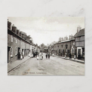 Ancienne carte postale - Leominster, Herefordshire