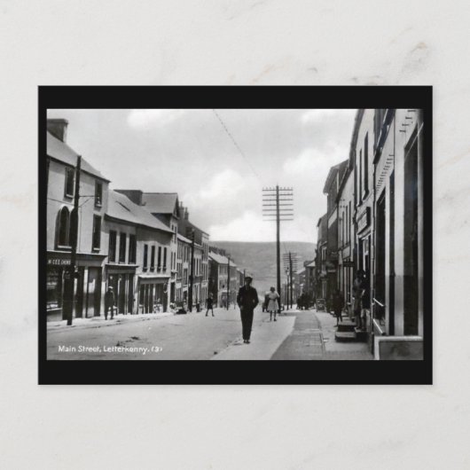 Ancienne carte postale - Letterkenny, Co Donegal,  (Devant)