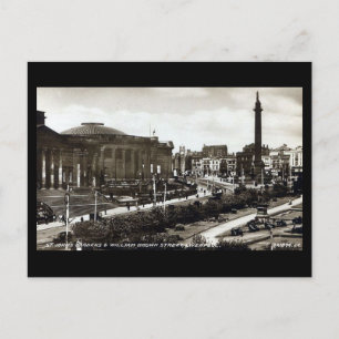 Ancienne carte postale - Liverpool