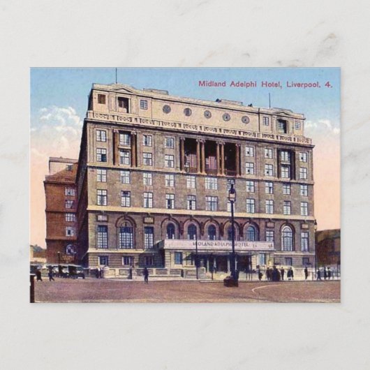 Ancienne carte postale - Liverpool (Devant)