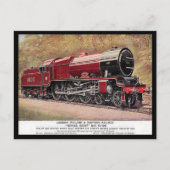 Ancienne Carte Postale - LMS Locomotive 6100 "Roya (Devant)