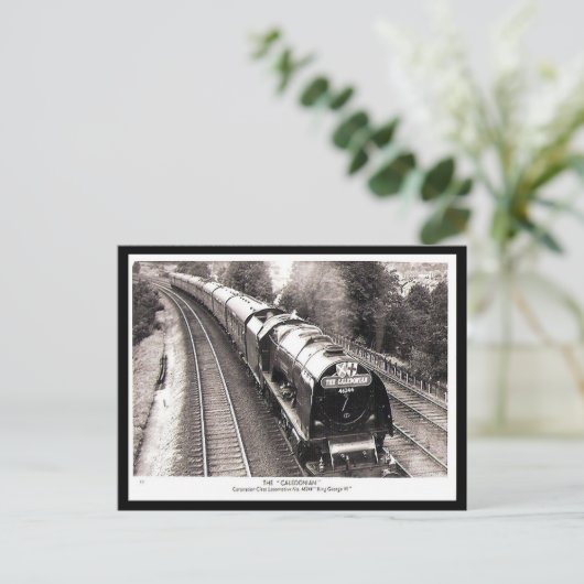 Ancienne carte postale - LMS Train "Le Calédonien" (Debout devant)