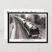 Ancienne carte postale - LMS Train "Le Calédonien" (Devant / Derrière)