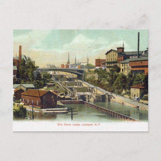 Ancienne carte postale - Lockport, NY, USA (Devant)