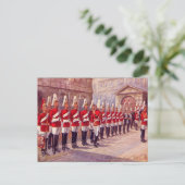 Ancienne carte postale - Londres, Horse Guards (Debout devant)