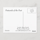 Ancienne carte postale - Londres, Horse Guards (Dos)