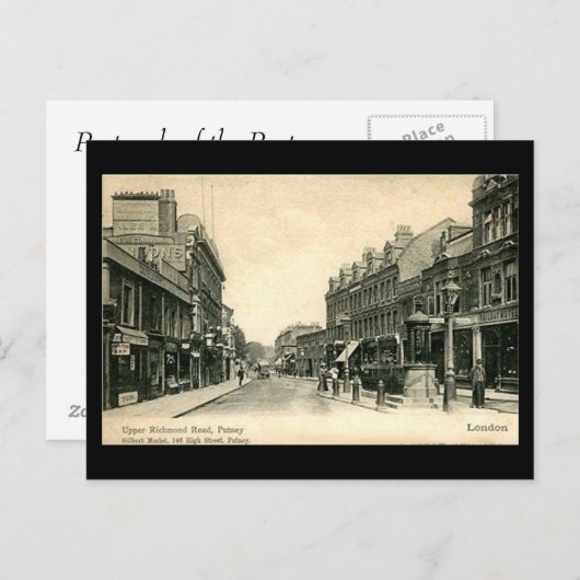 Ancienne carte postale - Londres, Putney, Upper Ri (Devant / Derrière)