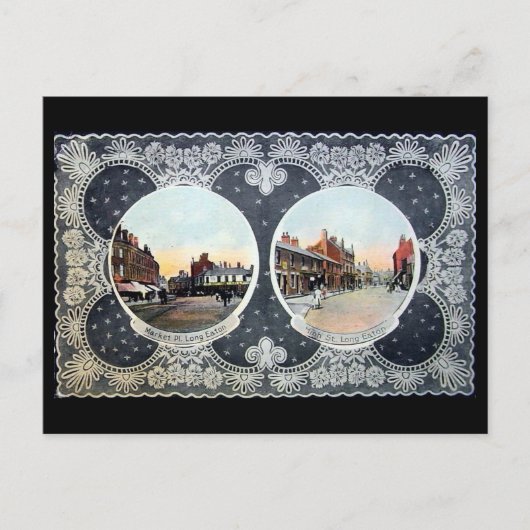 Ancienne carte postale - Long Eaton, Derbyshire (Devant)