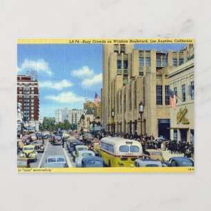 Ancienne carte postale - Los Angeles, Californie
