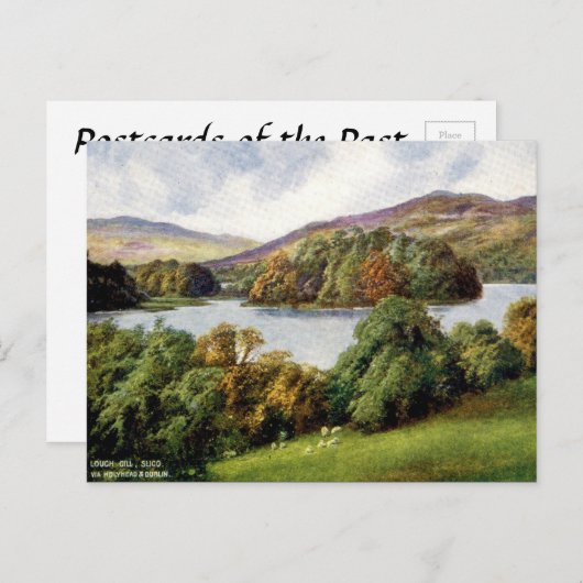 Ancienne carte postale - Lough Gill, Co Sligo, Irl (Devant / Derrière)