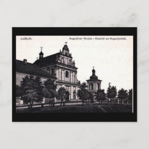 Ancienne carte postale - Lublin, Pologne
