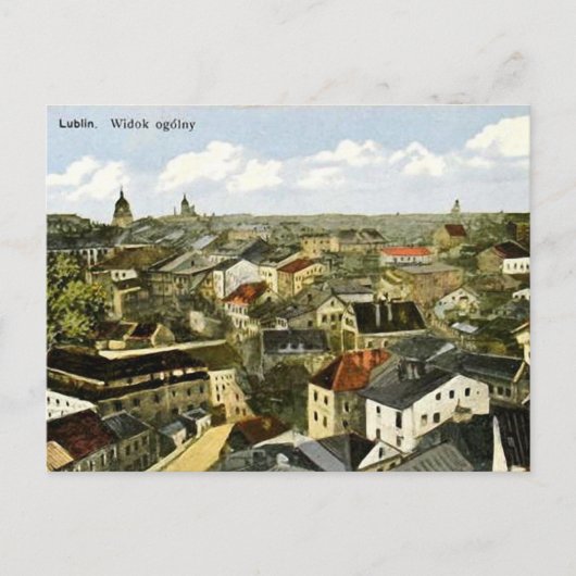 Ancienne carte postale - Lublin, Pologne (Devant)