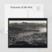 Ancienne carte postale - Lucerne, Suisse. (Devant / Derrière)