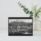 Ancienne carte postale - Lucerne, Suisse (Debout devant)