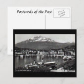 Ancienne carte postale - Lucerne, Suisse (Devant / Derrière)